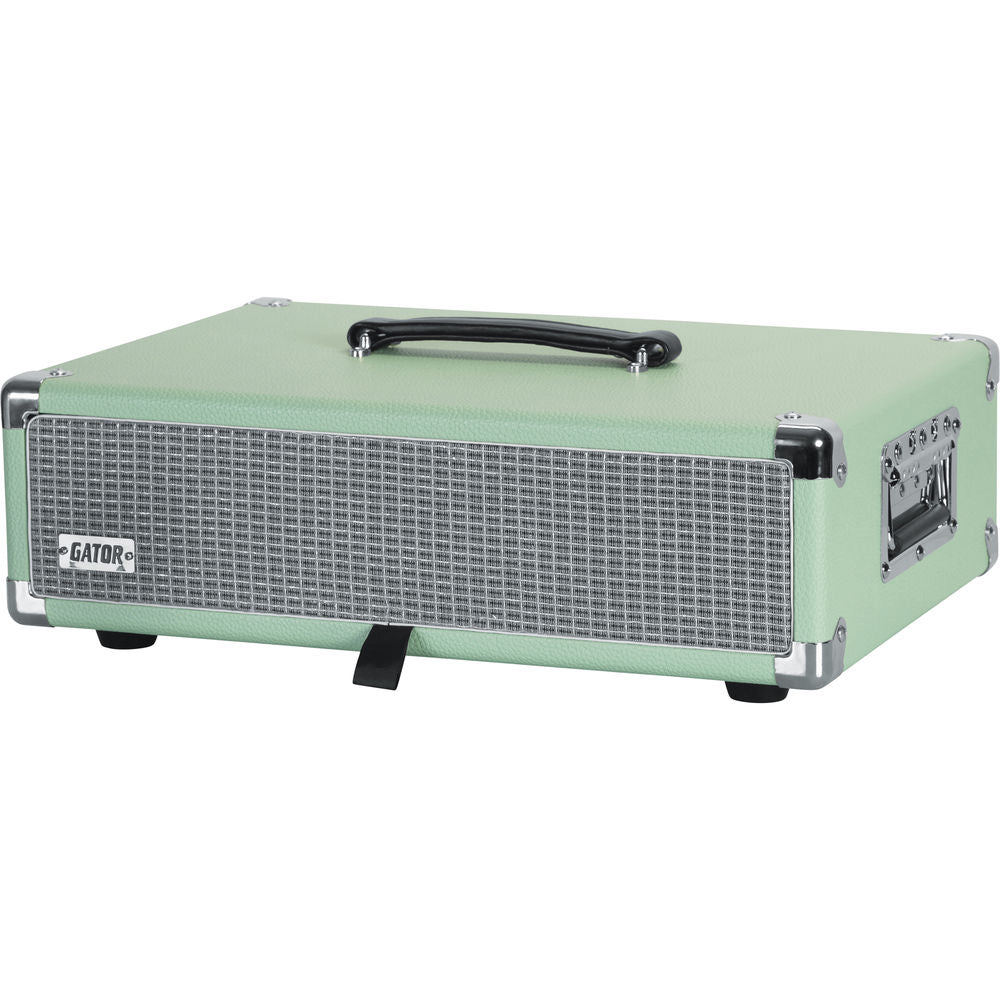 Gator Vintage Amp Vibe Rack Case (2U) - Seafoam Green