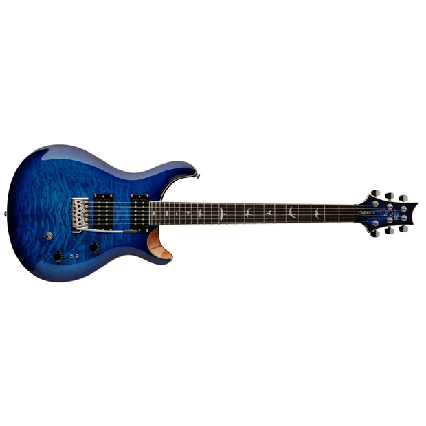 PRS SE Custom 24-08 Quilted Maple Electric Guitar - Faded Blue Burst –  Music City Canada