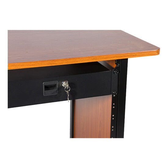 On-Stage RDLS2000 2U Locking Rack Drawer - Shallow