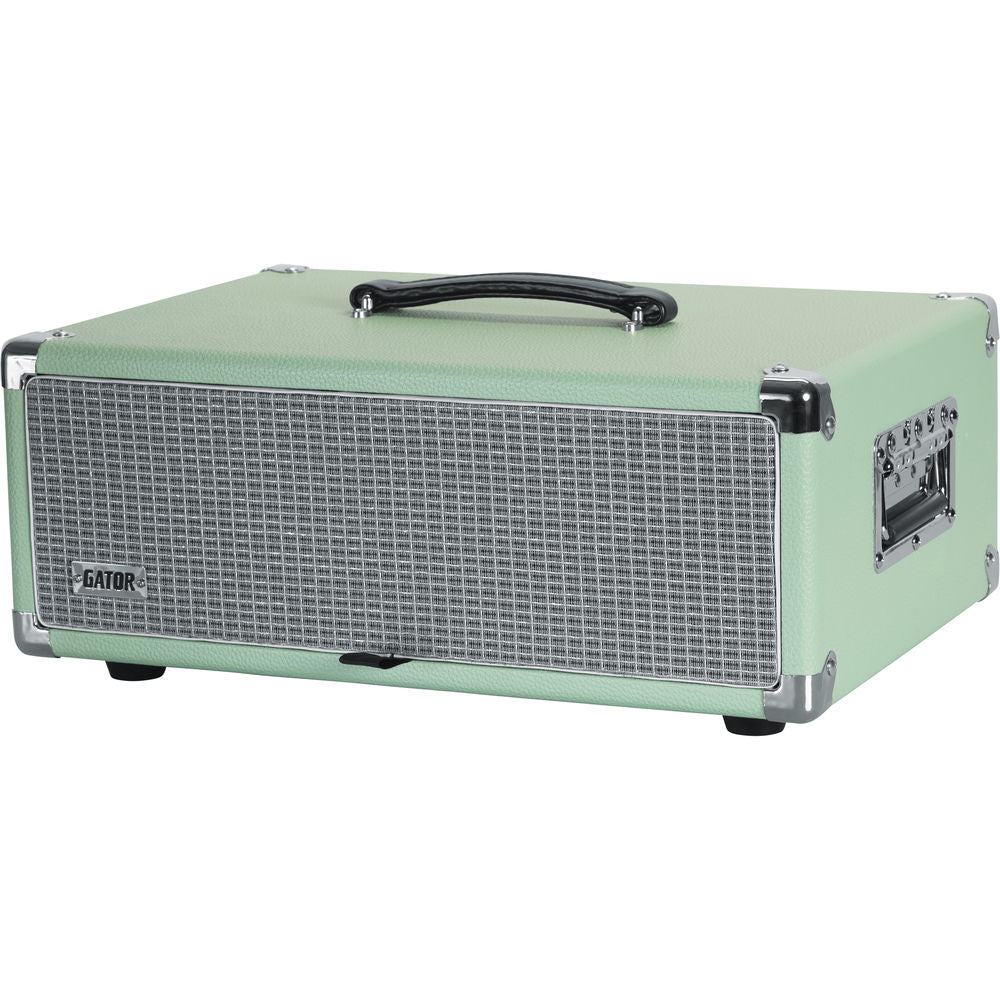Gator Vintage Amp Vibe Rack Case (3U) - Seafoam Green