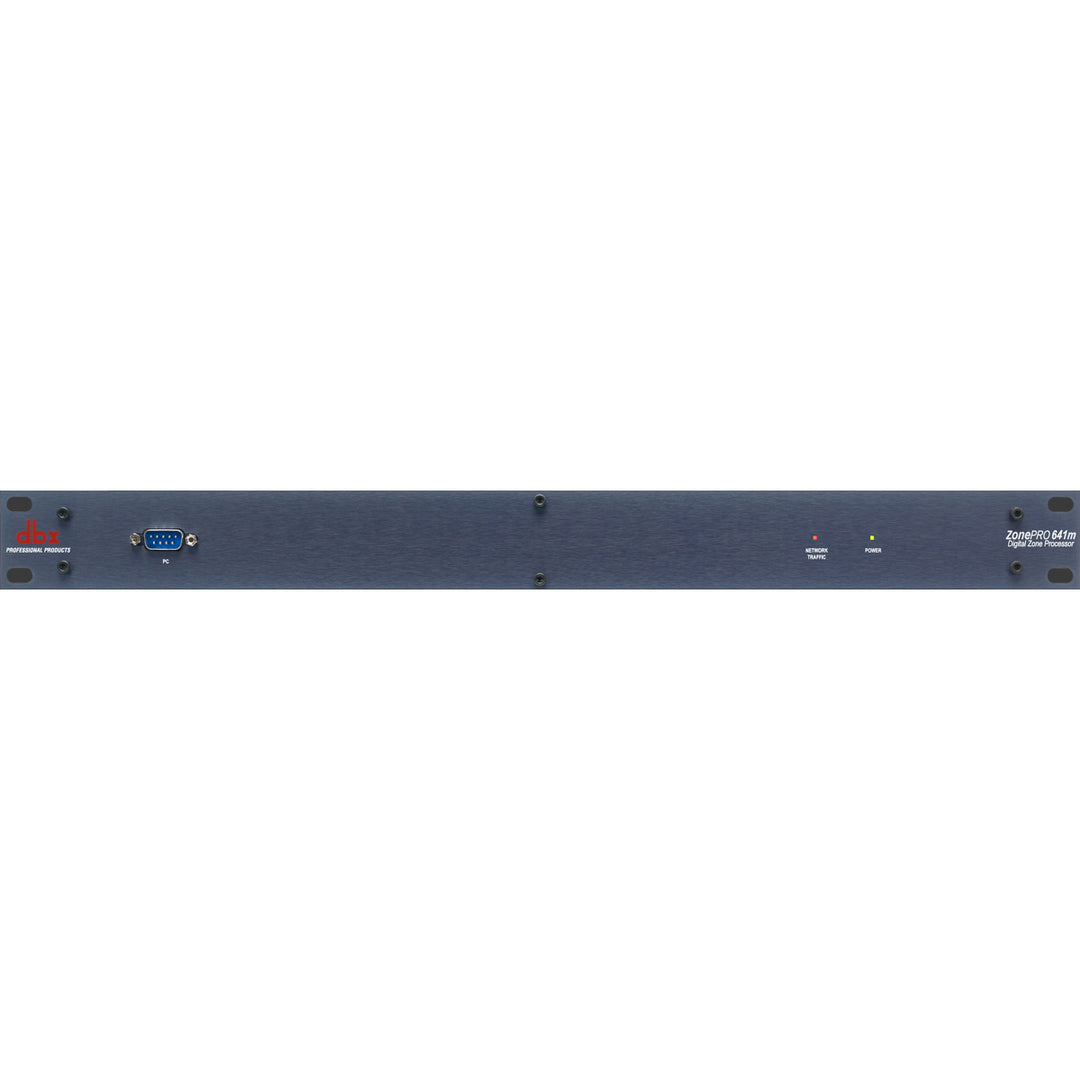 DBX 641m 6x4 Digital Zone Processor - 6 Inputs (4 Mic/line + 2 stereo line), no front panel control
