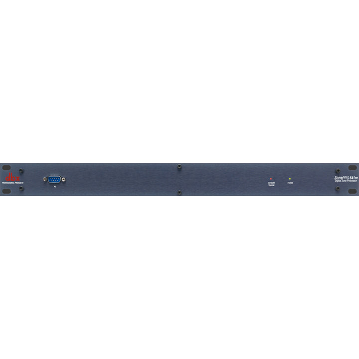 DBX 641m 6x4 Digital Zone Processor - 6 Inputs (4 Mic/line + 2 stereo line), no front panel control