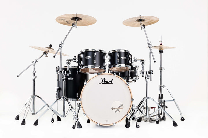 Pearl PMX924XEDPC339 Professional Series  4-piece Kit - 339 Matte Caviar Black