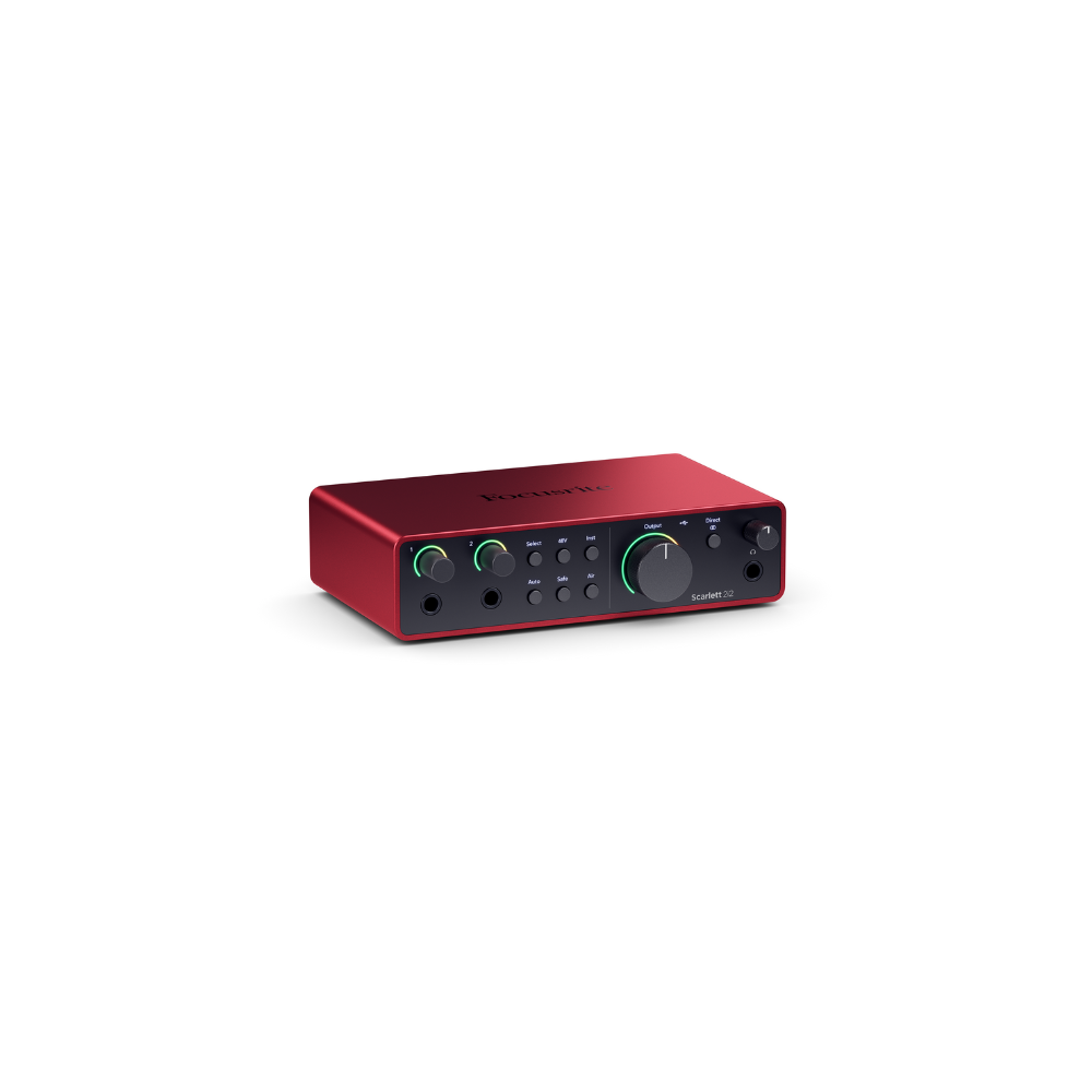 Focusrite Scarlett 2i2 4th Gen USB Audio Interface