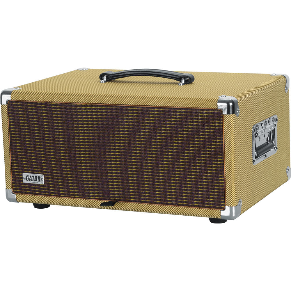 Gator Vintage Amp Vibe Rack Case (4U) - Tweed