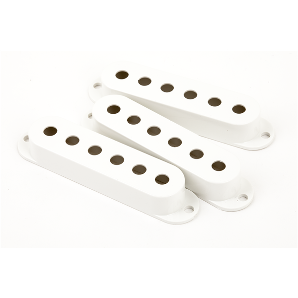 Fender Stratocaster Pickup Covers - White
