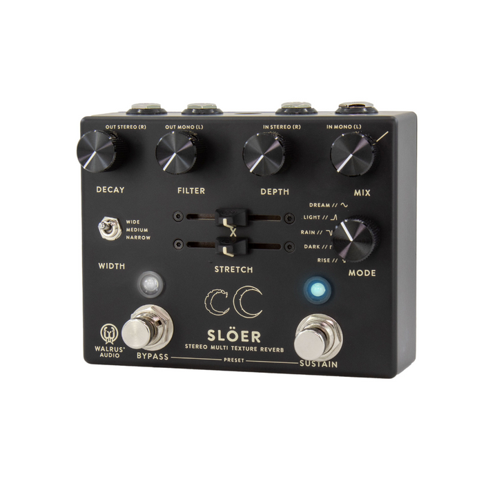 Walrus Audio SLÖER Stereo Ambient Reverb - Black