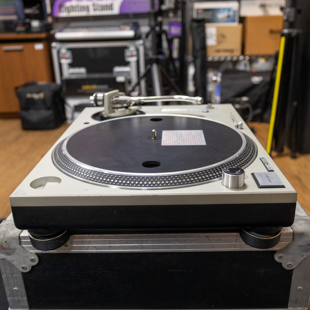 Technics SL-1200 MK5 Turntable Silver SN GE6JE01141 R - Used