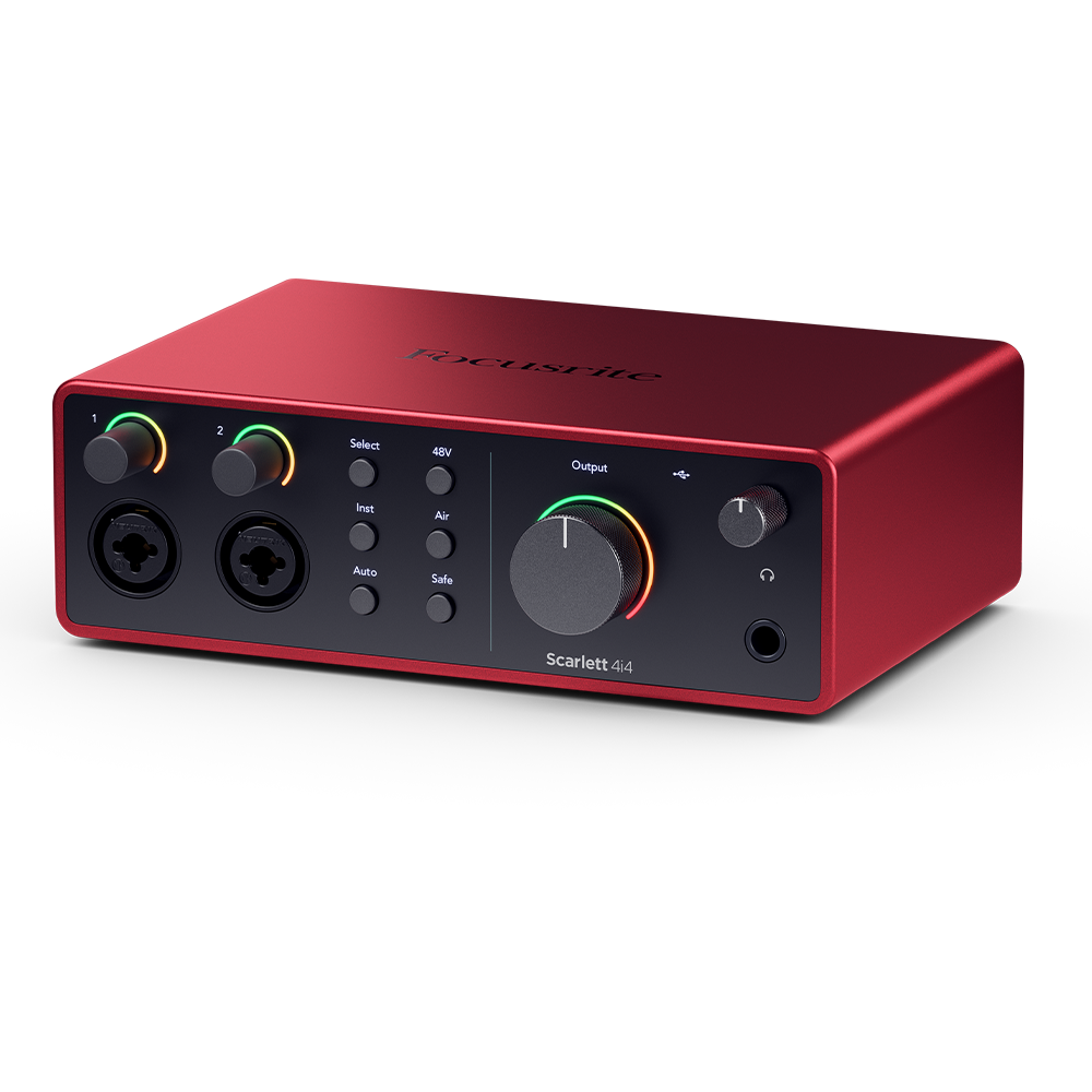 Focusrite Scarlett 2i2 4th Gen Studio Pack w/ Mic and Headphones Focusrite Scarlett 2i2 4th Gen Studio Pack w/ Mic and Headphones