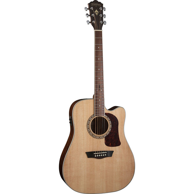 Heritage Dreadnought w/Cutaway/Pickup,Solid Spruce Top, Mahogany Back & Sides