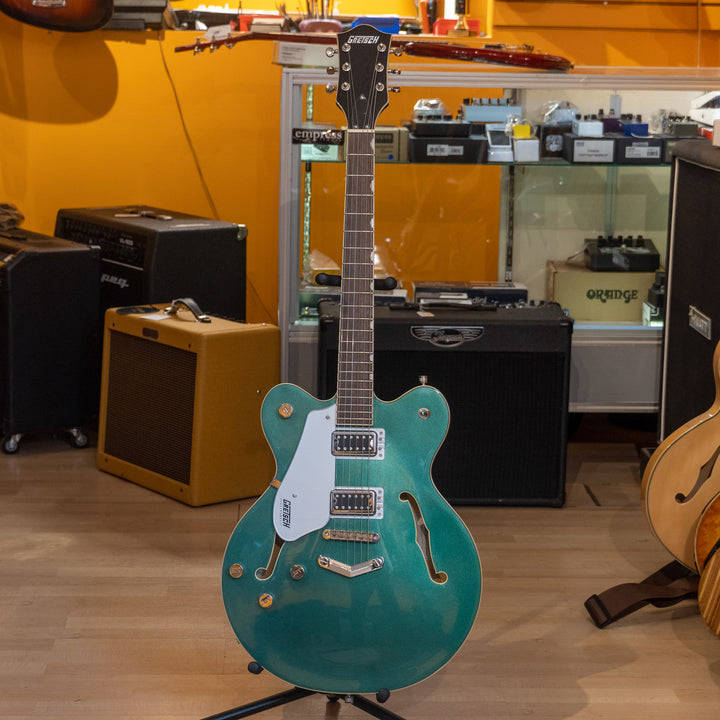 Gretsch Electromatic  G-5622LH / LEFT-HANDED - V Stoptail / Georgia Green  w/ HD Guild Case - 2022 - Used