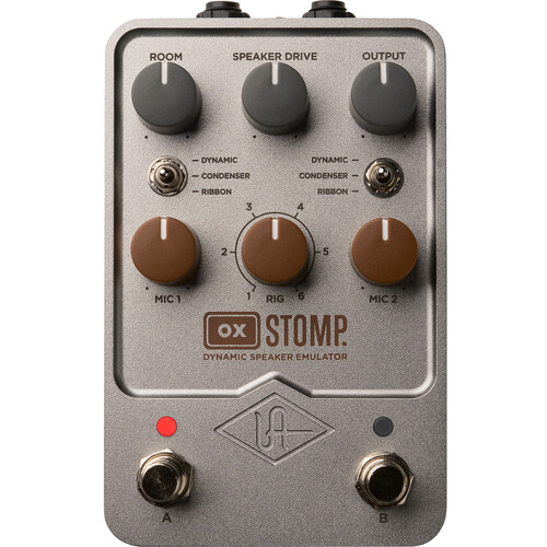 Universal Audio OX - Stomp - Dynamic Speaker Emulator Pedal