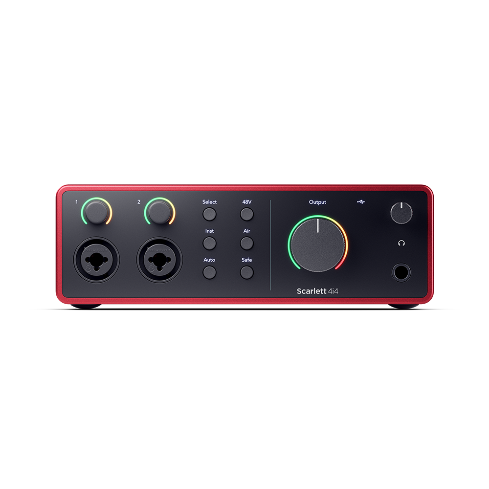 Focusrite Scarlett 4i4 4th Gen USB Audio Interface