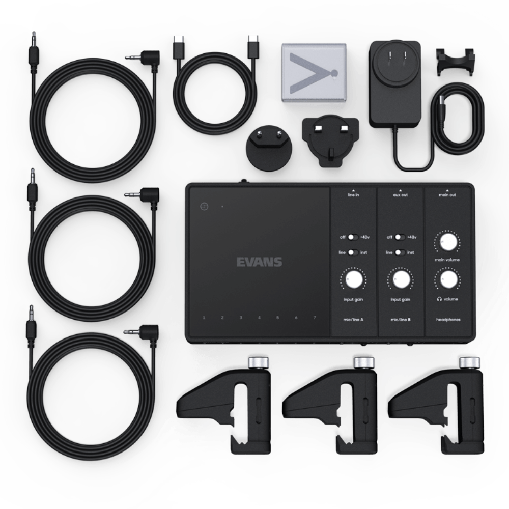 EVANS Hybrid EHSP-1-BUNDLE Sensory Percussion Sound System