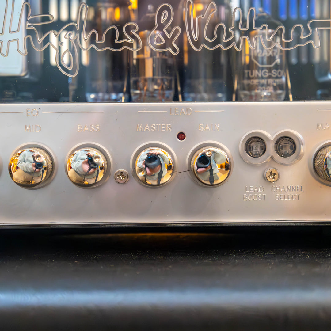 Hughes & Kettner PACKAGE - TM18 Head  w/Bag & Switch / H&K-TM112, V30 Loaded Cabinet - Used