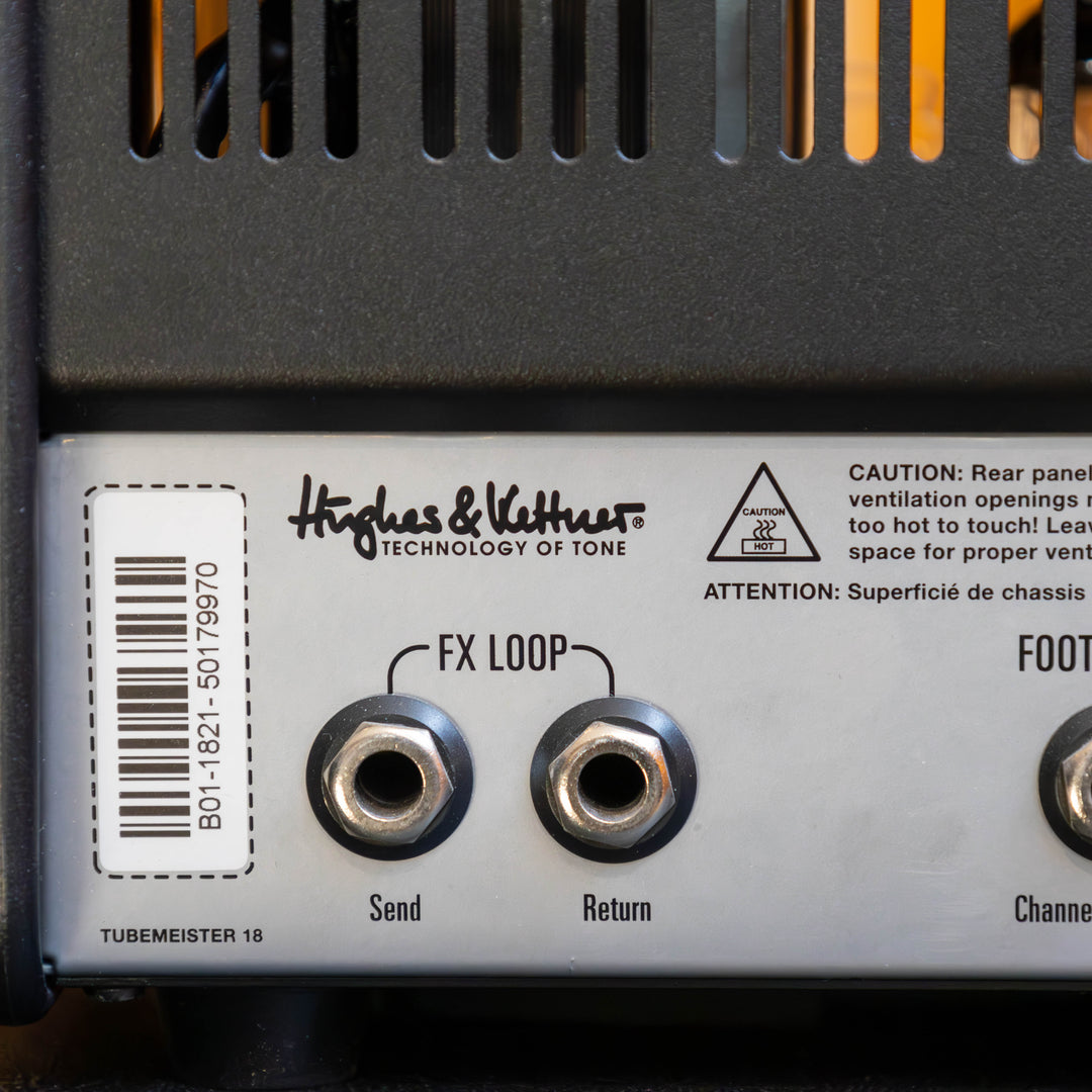 Hughes & Kettner PACKAGE - TM18 Head  w/Bag & Switch / H&K-TM112, V30 Loaded Cabinet - Used
