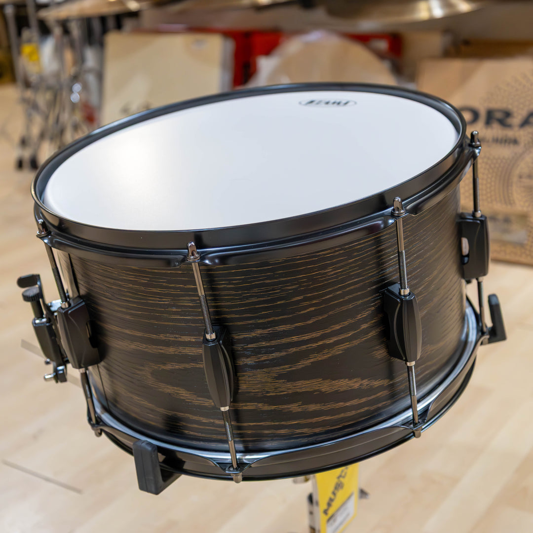 Tama Woodworks Poplar 14"x8" Snare Drum - Black Oak Wrap