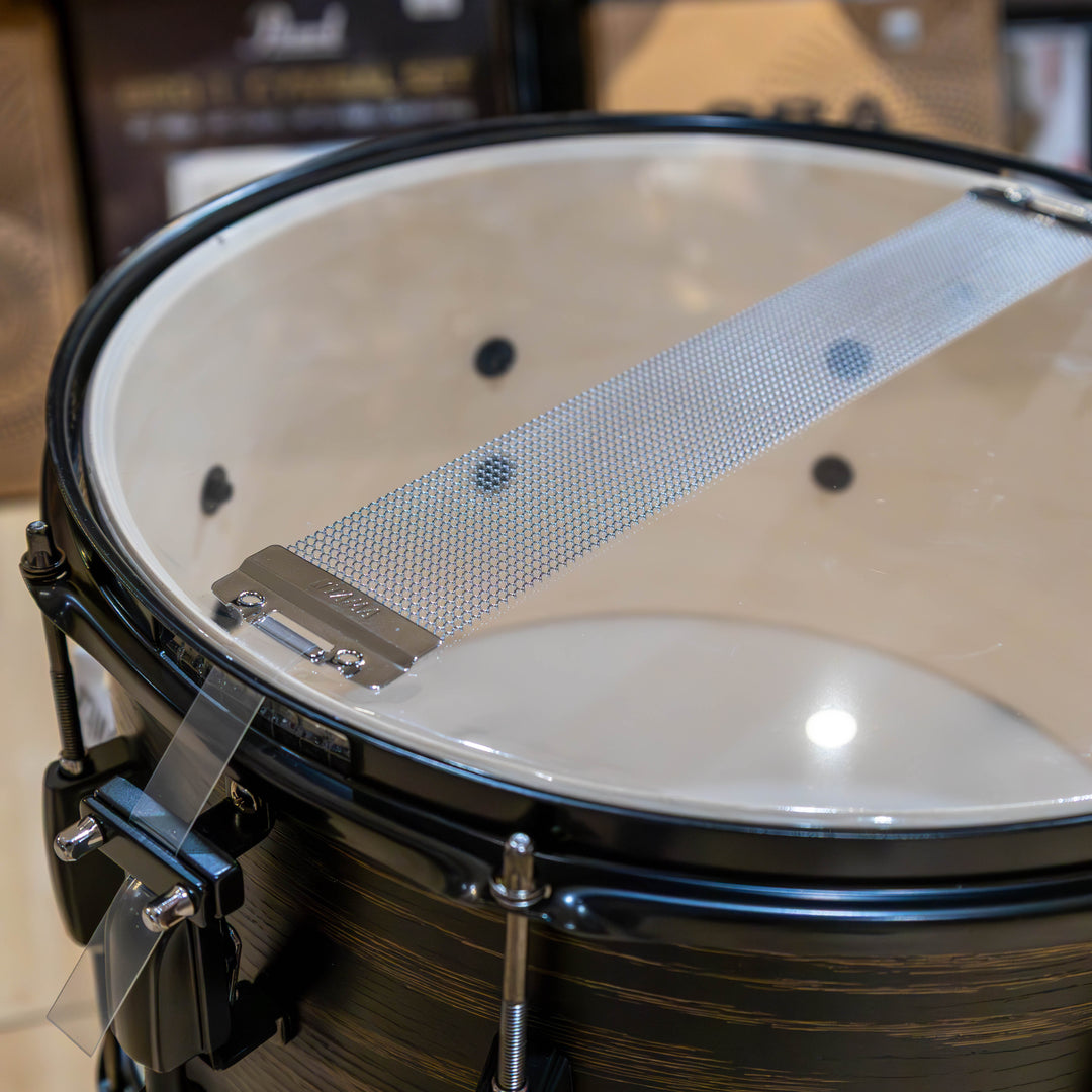 Tama Woodworks Poplar 14"x8" Snare Drum - Black Oak Wrap