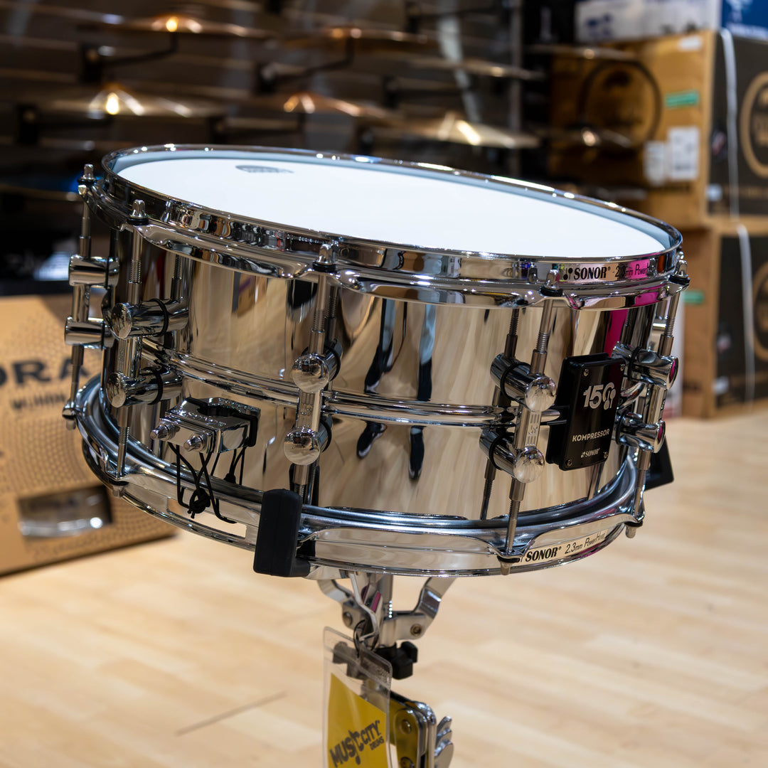 Sonor Kompressor S.D. 14" x 5.75" 150th Anniversary Steel Shell Snare Drums - Limited Edition