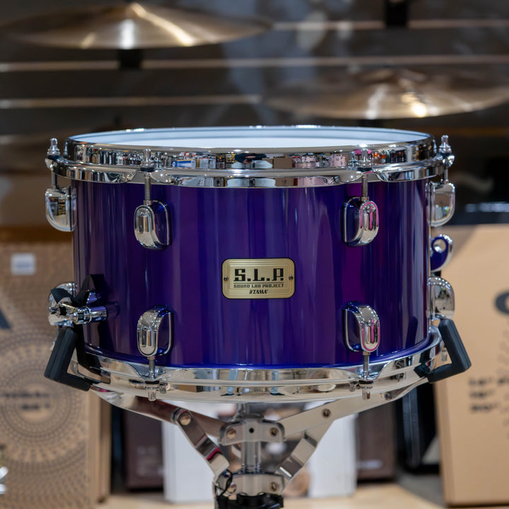 Tama LBU127CGPP- Tama S.L.P. 12 x 7  Bubinga "Artist Model" Snare Drum Galactic Purple