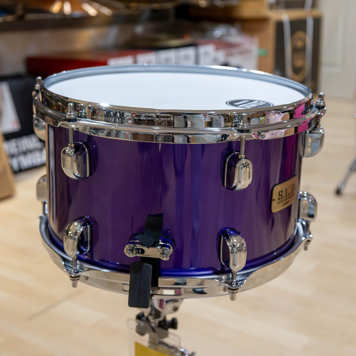 Tama LBU127CGPP- Tama S.L.P. 12 x 7  Bubinga "Artist Model" Snare Drum Galactic Purple
