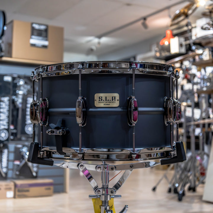 Tama SLP BIG BLACK STEEL 14"x8" Snare Drum