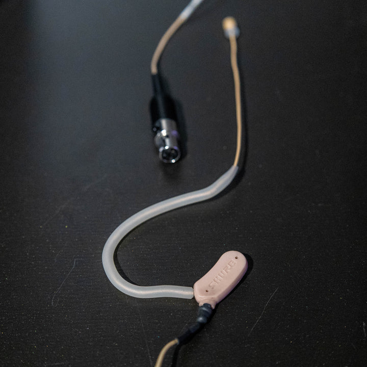 Shure MX153 Earset Headworn Microphone Tan (Used)