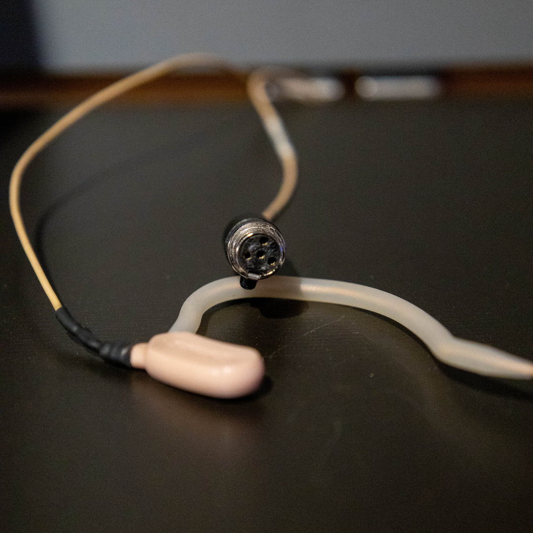 Shure MX153 Earset Headworn Microphone Tan (Used)
