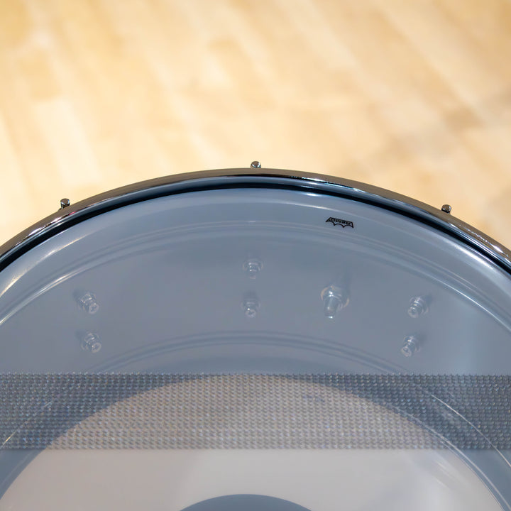 DW Design Series Metal Snare Drum 6x14 - Black Nickel Over Brass