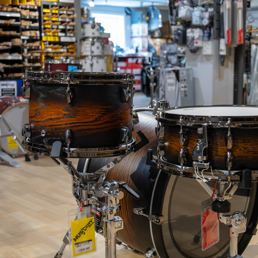 Yamaha Live Custom Hybrid Oak 3-Piece Shell Pack - Uzu Earth SunBurst (Demo)