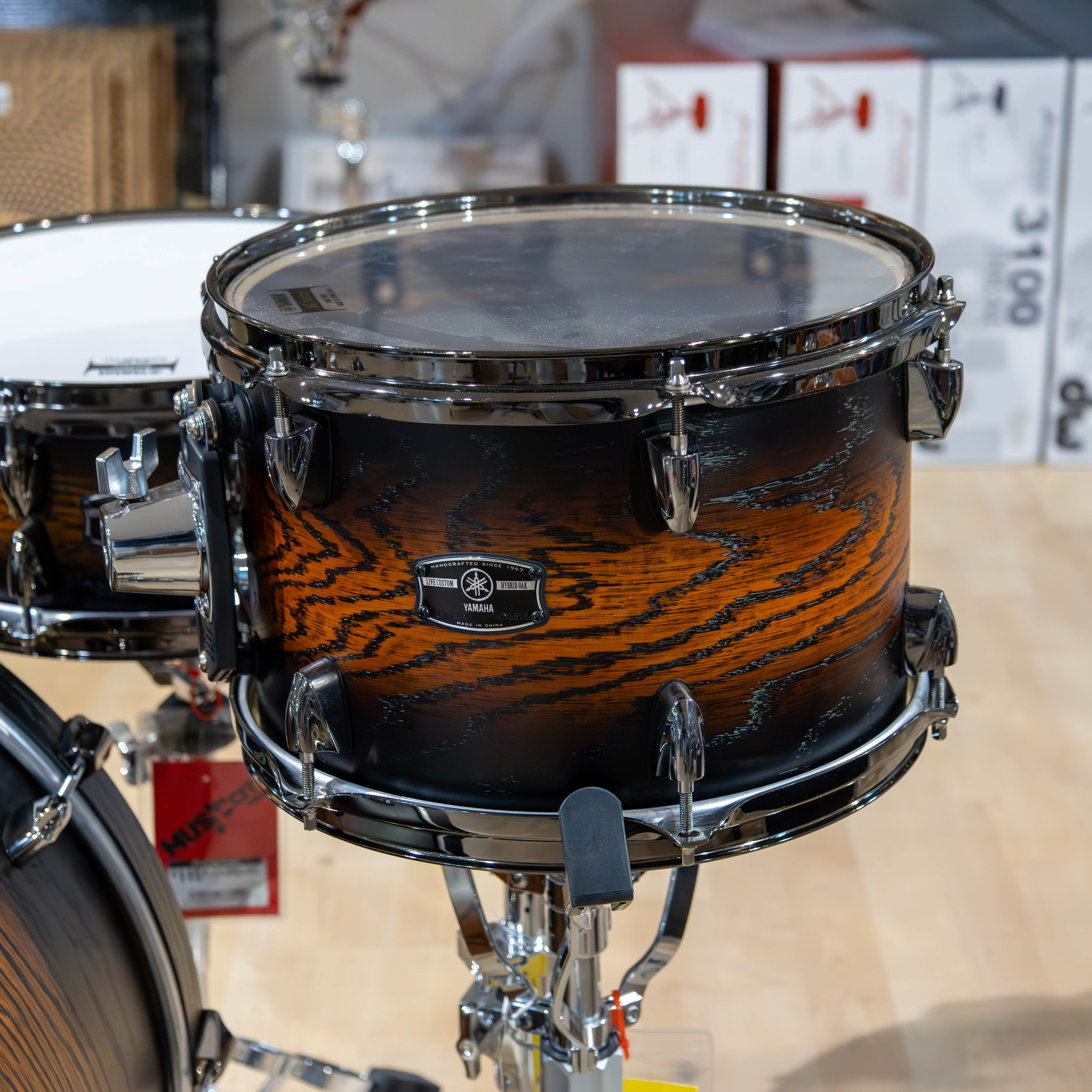 【週末迄最終価格】YAMAHA LIVE CUSTOM HYBRID OAK Yamaha Live Custom Hybrid Oak 3-Piece Shell Pack - Uzu Earth