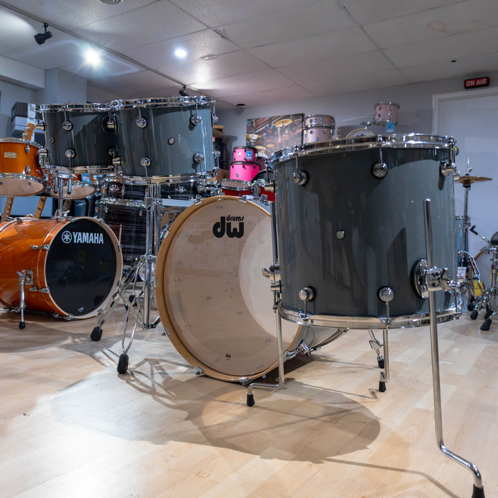 DW Design Series 4-piece Shell Pack - Steel Grey
