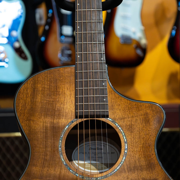 Breedlove - Pursuit EX Concertina MMP (Natural)  Cutaway AC Electric w/ Taylor Gig Bag - USED
