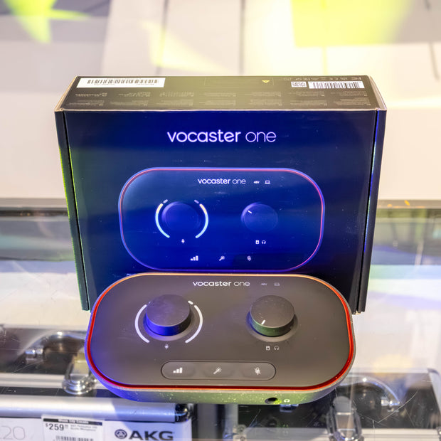 Focusrite Vocaster One - The Podcast Interface for Solo Content Creators (Demo)