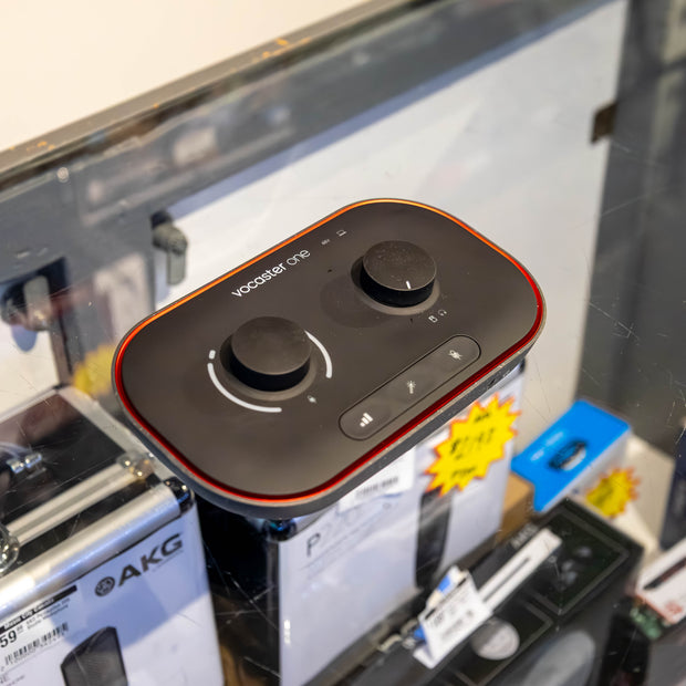 Focusrite Vocaster One - The Podcast Interface for Solo Content Creators (Demo)