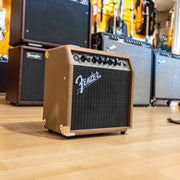 Fender Acoustasonic 15 2-Channel Combo Amp - Brown and Wheat (Demo)