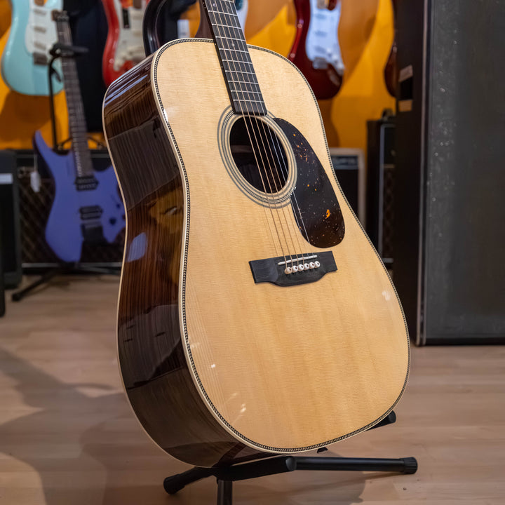 Martin HD-28E Standard Series Acoustic-Electric Guitar w/ Fishman Aura VT Enhance Electronics - (2025) Natural Aging Toner