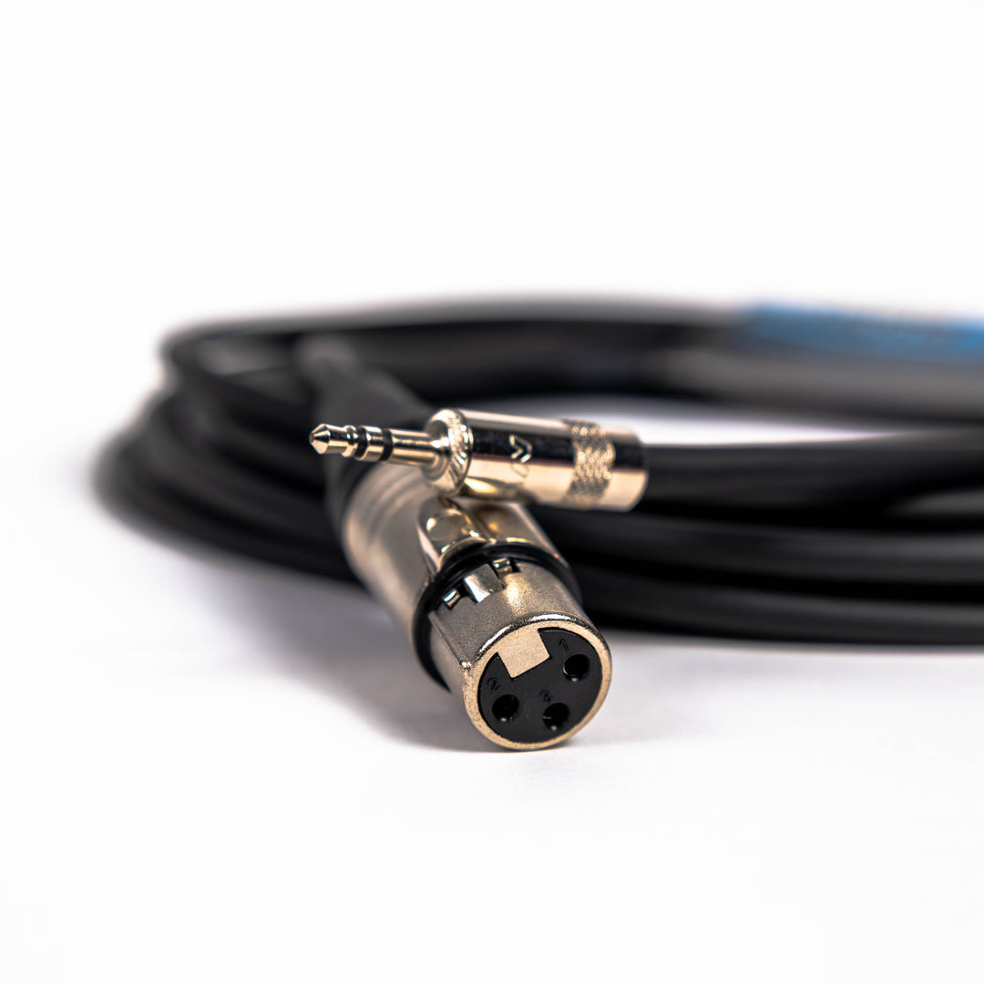 Stage & Studio SS-AUXLRF-3 3ft Female XLR to 3.5mm TRS