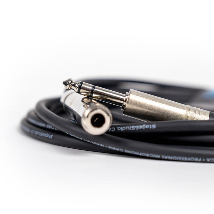 Stage & Studio TRS 1/4" Headphone Extension Cable