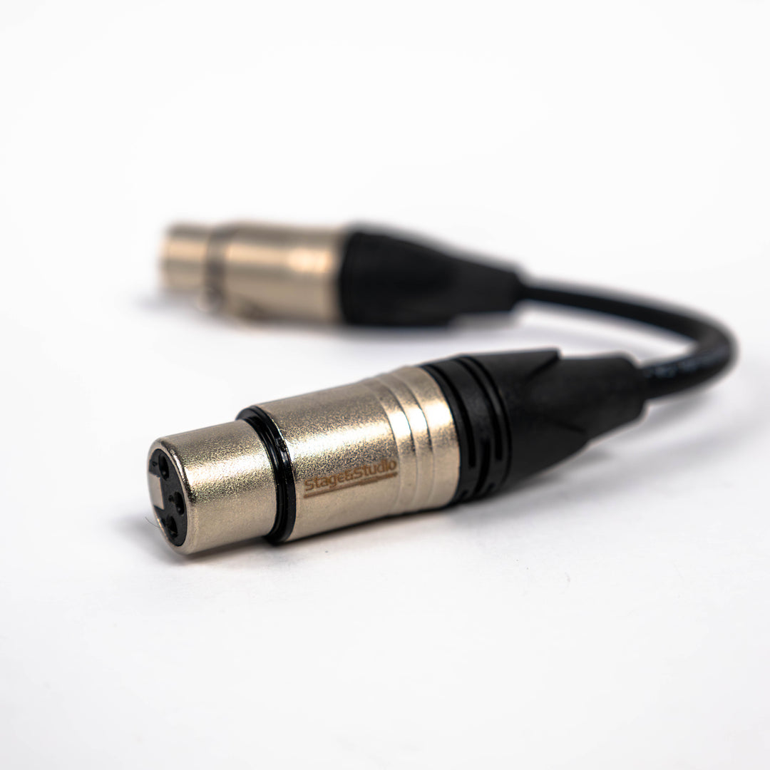 Stage & Studio 6” XLR F-F Turnaround