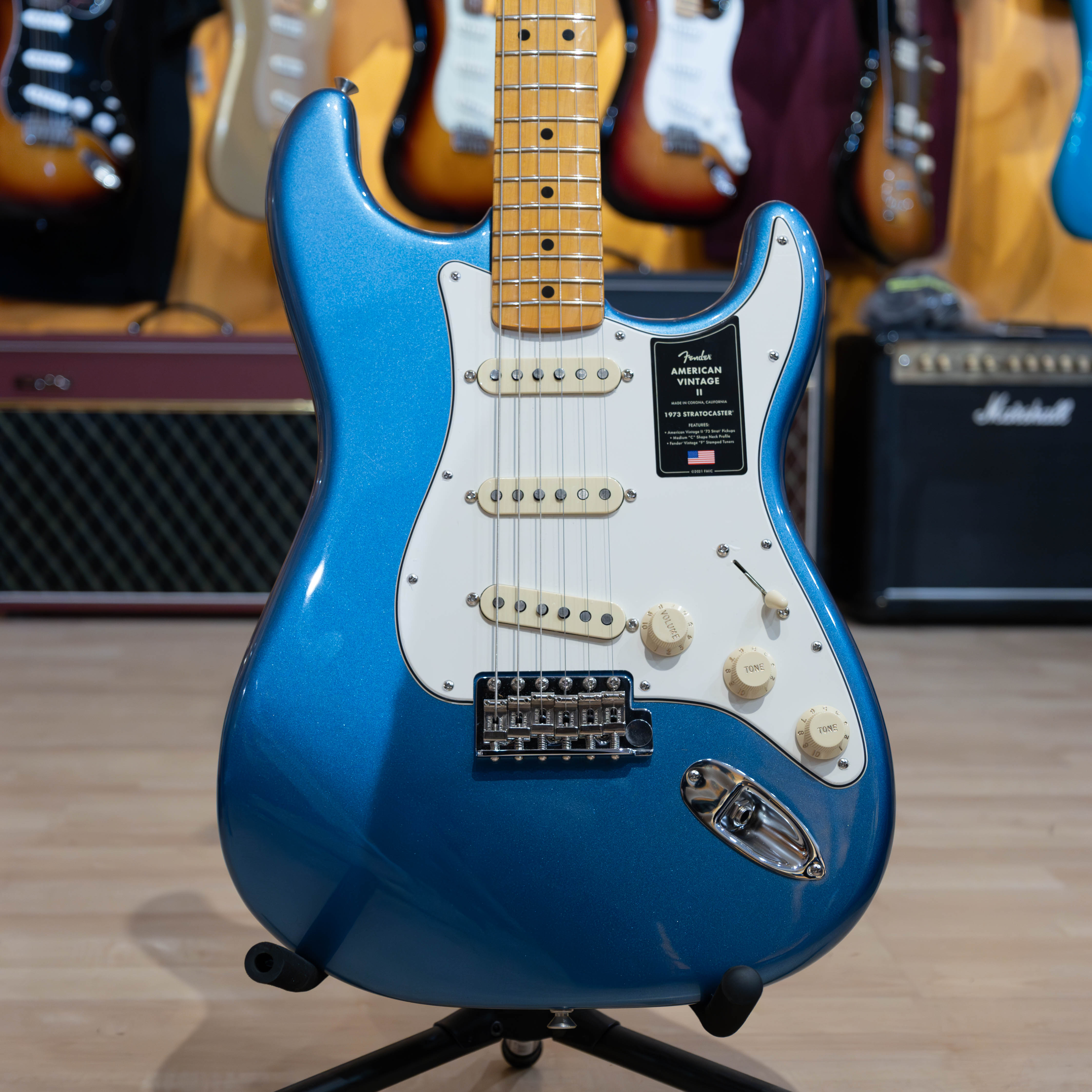 Fender American Vintage II '73 Stratocaster (Lake Placid Blue