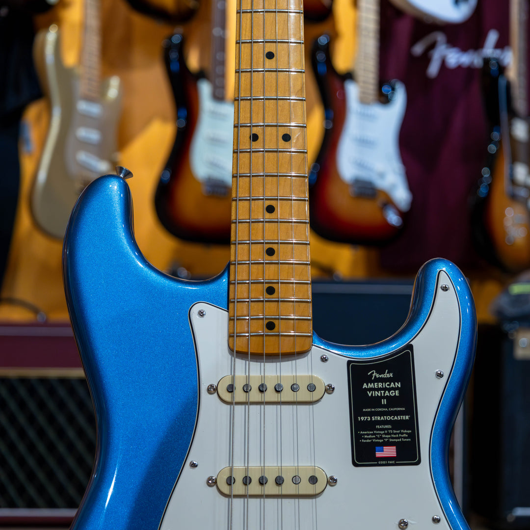 Fender American Vintage II '73 Stratocaster (Lake Placid Blue) Electric Guitar