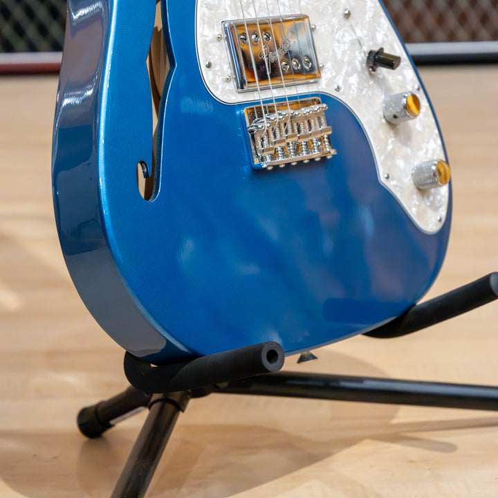 Fender American Vintage II '72 Telecaster Thineline Electric Guitar (Blue)