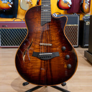 Taylor Guitars T5z Custom Hawaiian Koa Top Electric-Acoustic Guitar w/ Deluxe Hardshell Brown Case