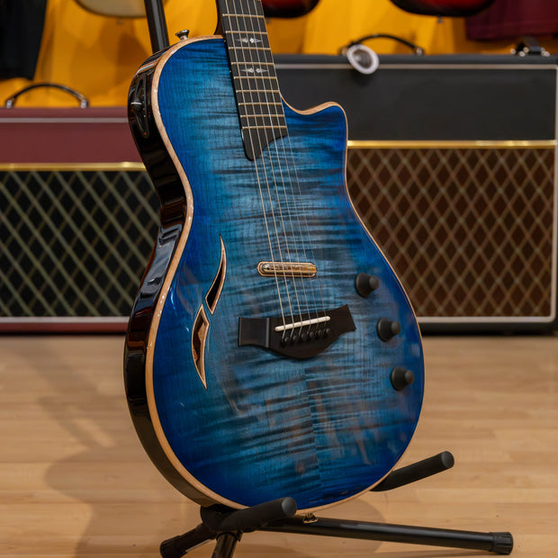 Taylor Guitars T5z Pro Maple Top Electric Guitar w/ Deluxe Hardshell Case - Harbor Blue