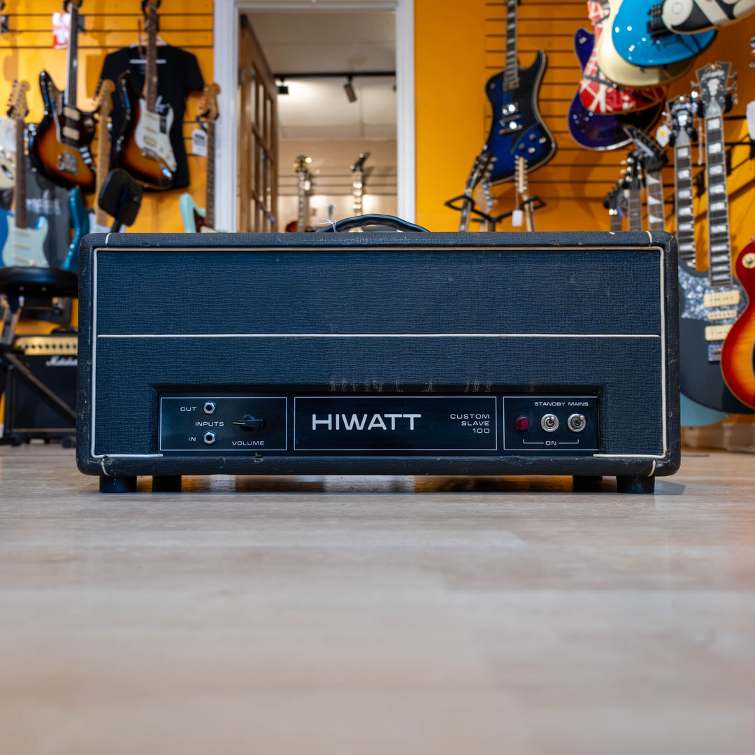 Hiwatt 1974 Custom Slave 100 (STA-100)  Amp Head VINTAGE & RARE - USED