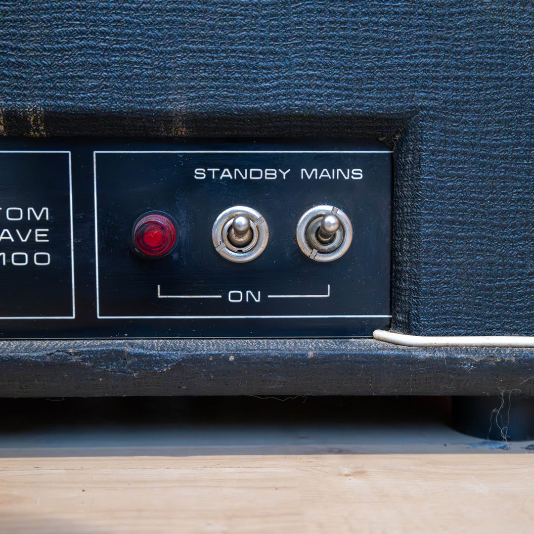 Hiwatt 1974 Custom Slave 100 (STA-100)  Amp Head VINTAGE & RARE - USED