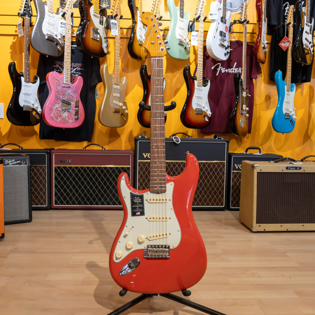 Fender American Vintage II '61 Stratocaster (Fiesta Red) Electric Guitar - Left Hand