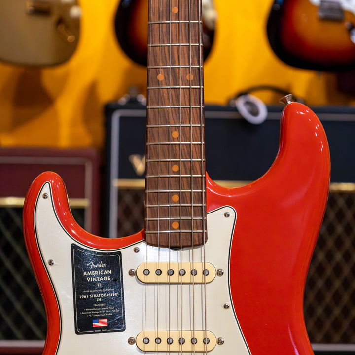 Fender American Vintage II '61 Stratocaster (Fiesta Red) Electric Guitar - Left Hand
