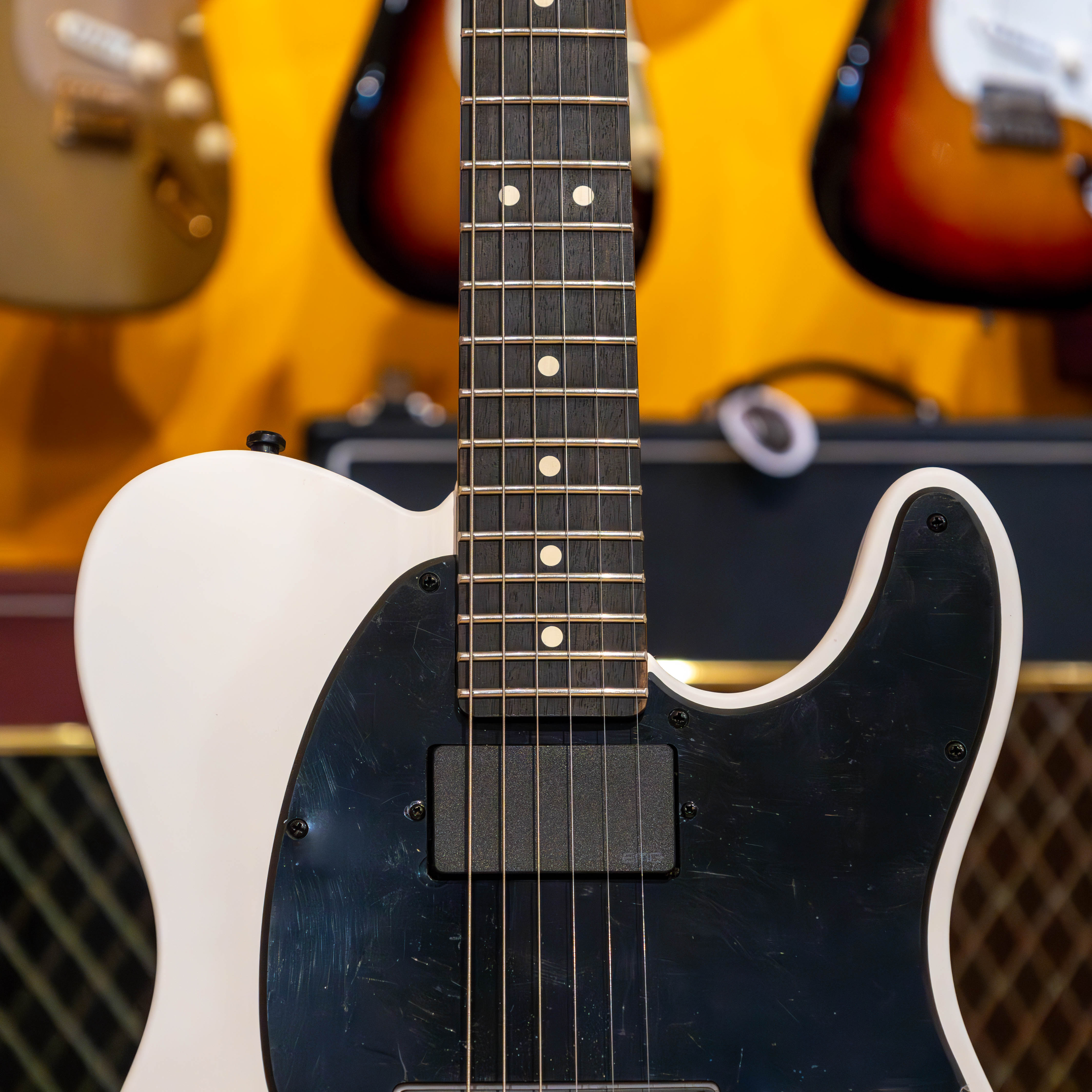 Fender Jim Root Telecaster (Flat White) Electric Guitar – Music